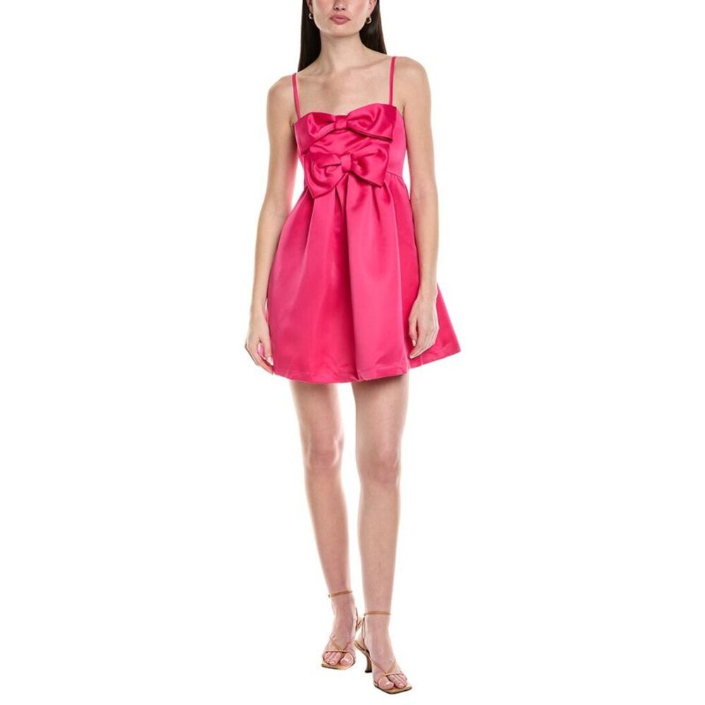 Seraphina Womens  Solid Mini Dress, Pink